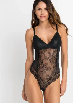 bonprix bonprix Body sin aros Negro Sale