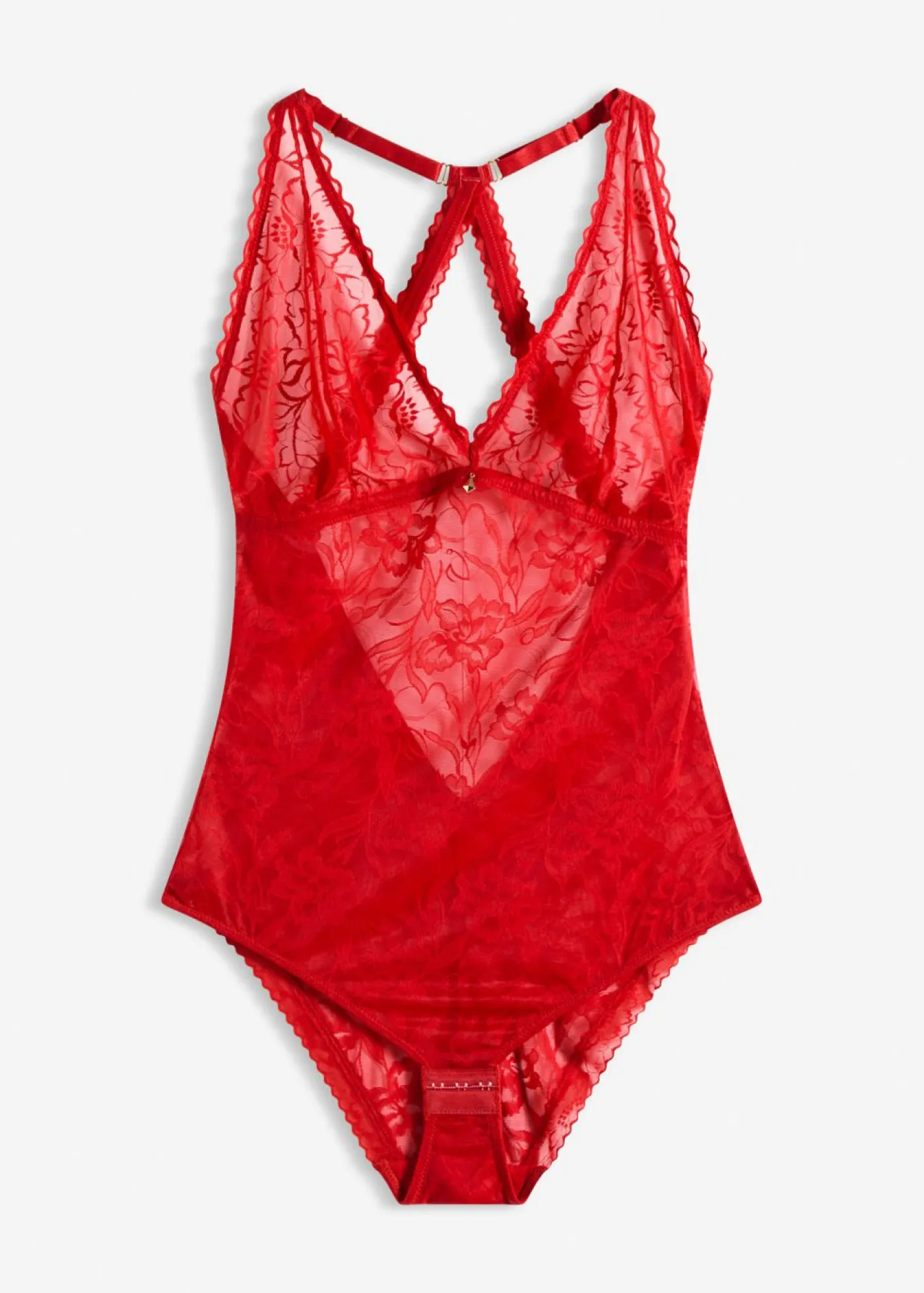 bonprix bonprix Body sin aros rojo intenso