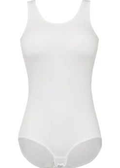bonprix bonprix Body sin aros con algodón Blanco Clearance