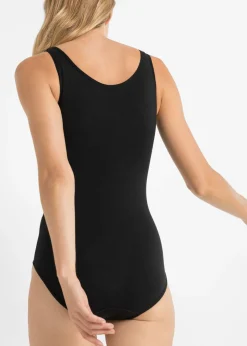 bonprix bonprix Body sin aros con algodón Negro Clearance