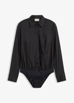 bonprix bonprix Body tipo blusa Negro Hot