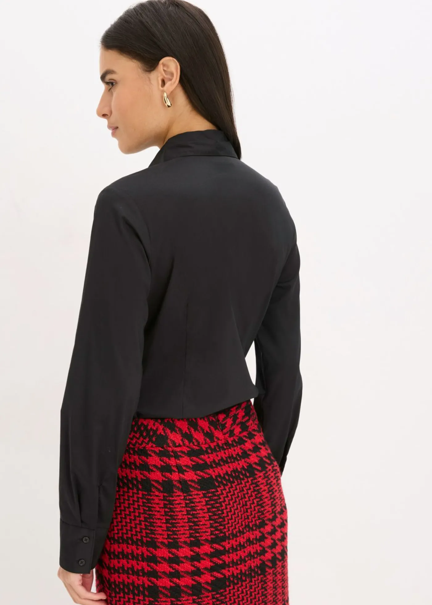 bonprix bonprix Body tipo blusa Negro Hot