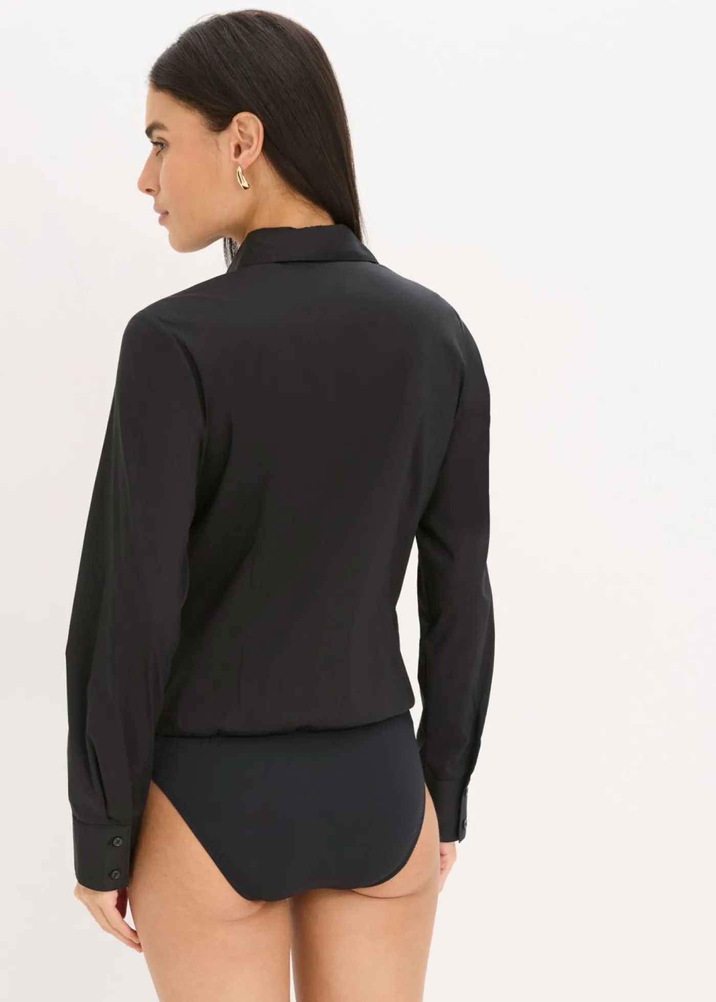 bonprix bonprix Body tipo blusa Negro Hot
