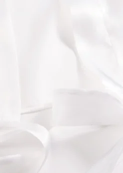 bonprix bonprix Bolero de tul fino con detalle de lazo Blanco lana Sale