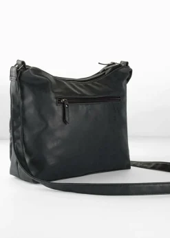 bonprix bonprix Bolso bandolera con bolsillos exteriores Negro Clearance