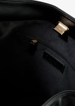bonprix bonprix Bolso bandolera con detalle de correa Negro Clearance