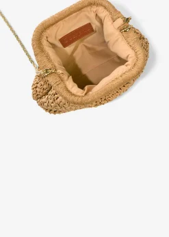 bonprix bonprix Bolso bandolera de paja Crudo Best