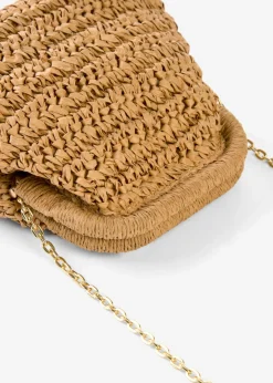 bonprix bonprix Bolso bandolera de paja Crudo Best