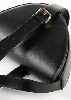 bonprix bonprix Bolso de estilo bandolera con aspecto asimétrico Negro Online