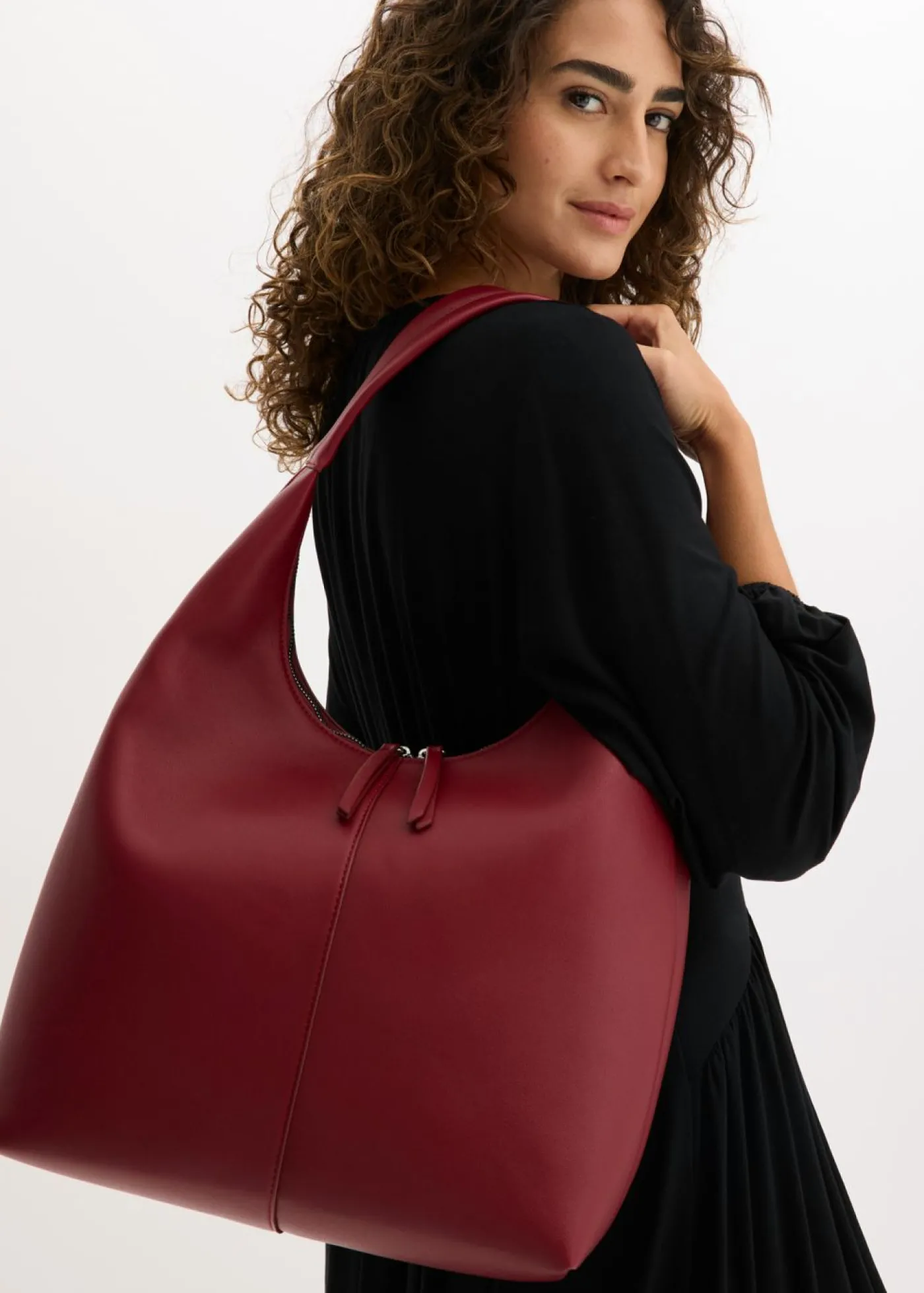 bonprix bonprix Bolso de mano mora oscuro