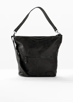 bonprix bonprix Bolso de mano con correa intercambiable Negro Sale