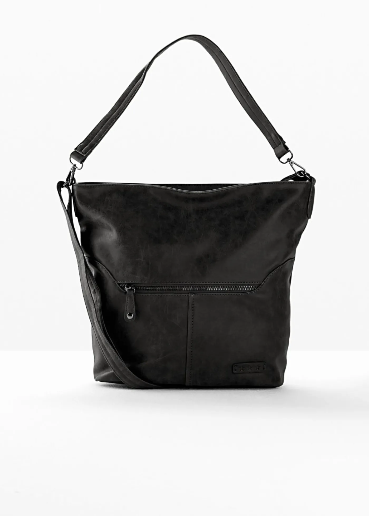 bonprix bonprix Bolso de mano con correa intercambiable Negro Sale