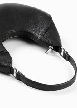 bonprix bonprix Bolso de mano de forma redondeada Negro New