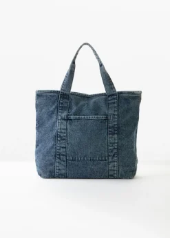 bonprix bonprix Bolso vaquero tipo shopper azul claro denim New
