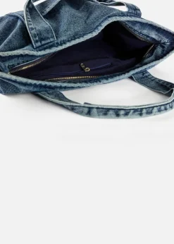 bonprix bonprix Bolso vaquero tipo shopper azul claro denim New