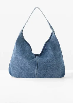bonprix bonprix Bolso vaquero tipo shopper azul claro denim Sale