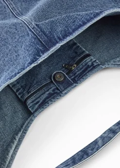 bonprix bonprix Bolso vaquero tipo shopper azul claro denim Sale