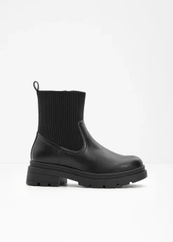 bonprix bonprix Botas Chelsea Negro
