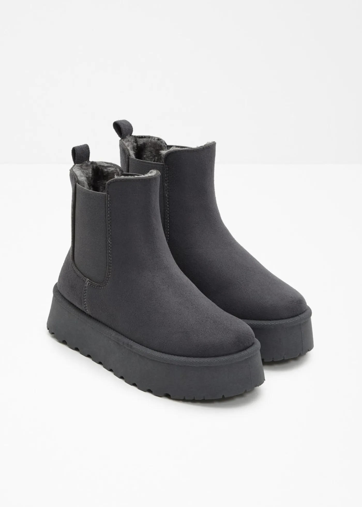 bonprix bonprix Botas Chelsea pizarra Discount