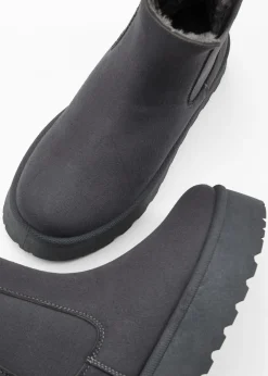 bonprix bonprix Botas Chelsea pizarra Discount