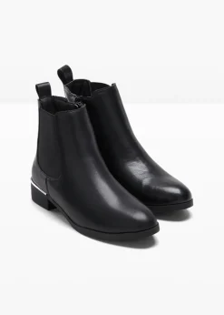 bonprix bonprix Botas Chelsea Negro Discount