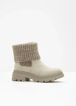 bonprix bonprix Botas Chelsea Beige