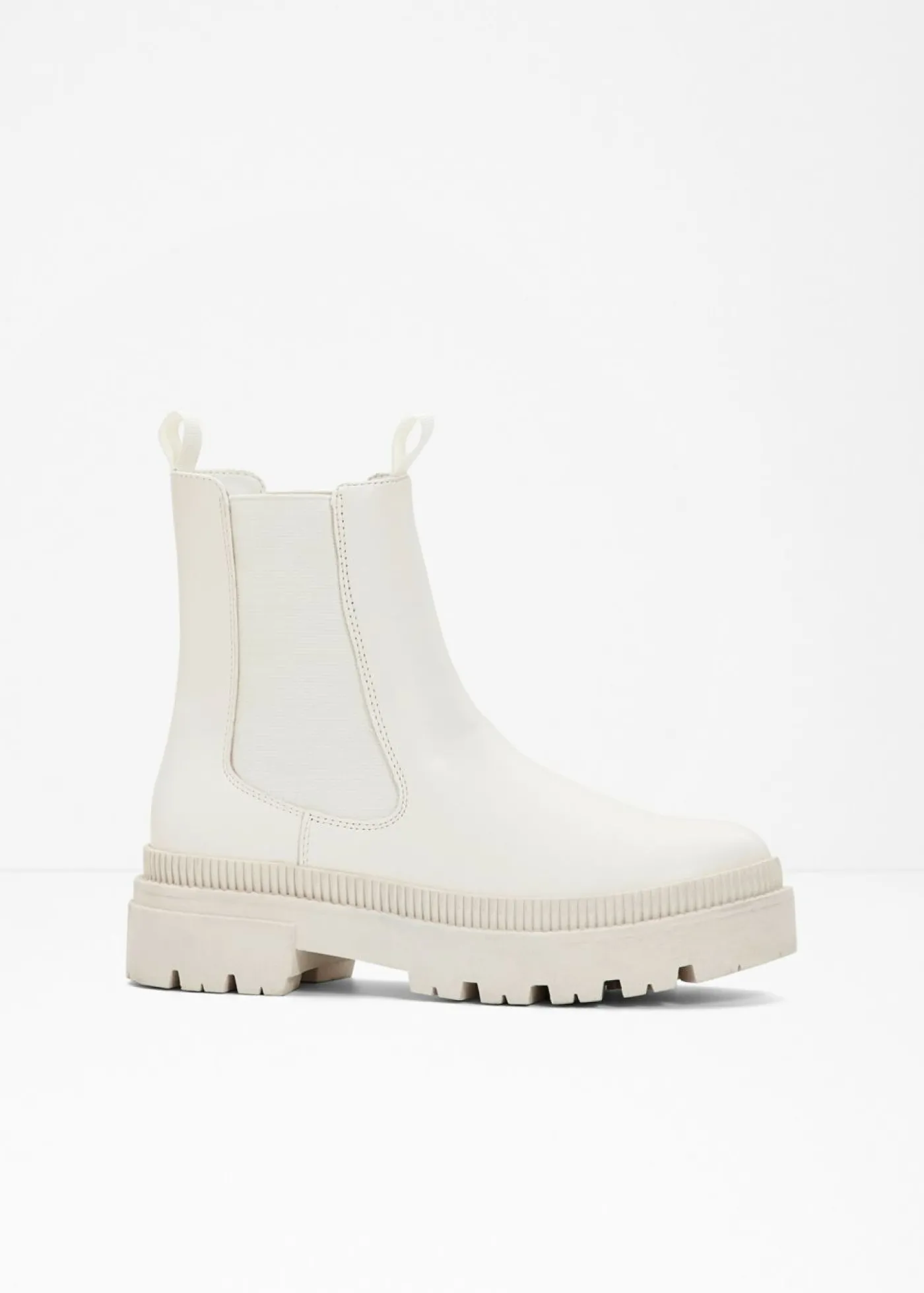 bonprix bonprix Botas Chelsea con suela perfilada blanco perla Best