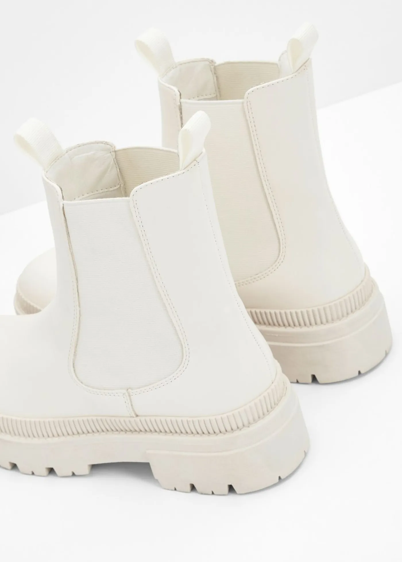 bonprix bonprix Botas Chelsea con suela perfilada blanco perla Best