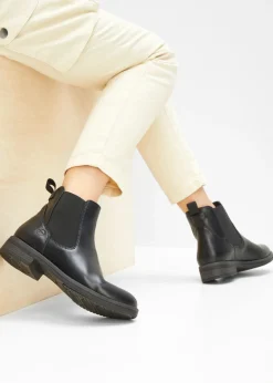 bonprix Tamaris Botas chelsea de Tamaris Negro Online