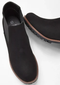 bonprix bonprix Botas Chelsea en suela perfilada Negro Outlet