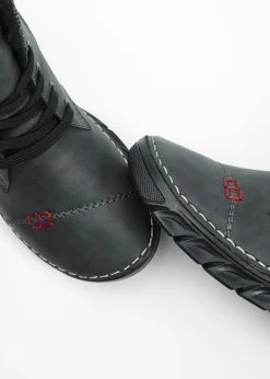 bonprix Rieker Botas con cordones de Rieker Gris oscuro New