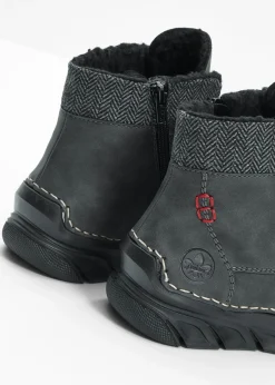 bonprix Rieker Botas con cordones de Rieker Gris oscuro New