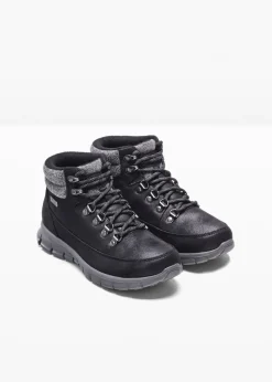 bonprix Skechers Botas con cordones de Skechers Negro New