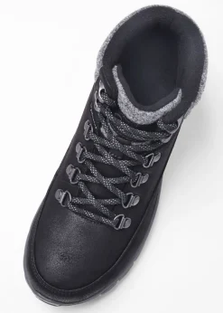 bonprix Skechers Botas con cordones de Skechers Negro New