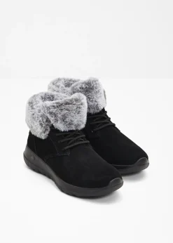bonprix Skechers Botas con cordones de Skechers Negro Discount