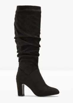 bonprix bonprix Botas con fruncido Negro Best