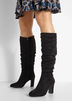 bonprix bonprix Botas con fruncido Negro Best
