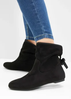 bonprix bonprix Botas con lazo Negro Outlet