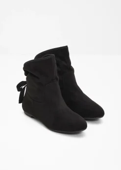 bonprix bonprix Botas con lazo Negro Outlet