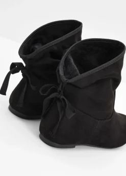 bonprix bonprix Botas con lazo Negro Outlet