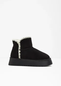 bonprix bonprix Botas con plataforma Negro Discount