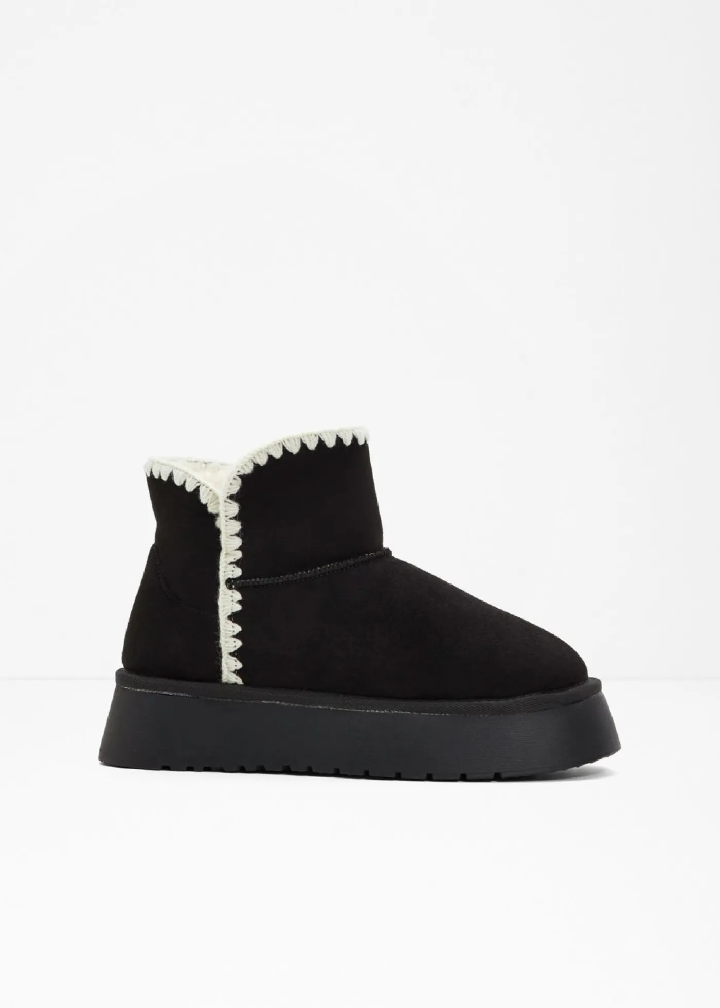 bonprix bonprix Botas con plataforma Negro Discount