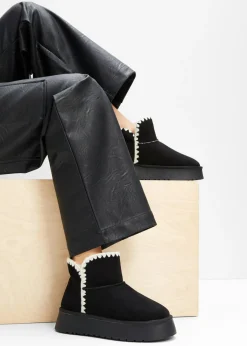 bonprix bonprix Botas con plataforma Negro Discount