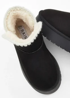 bonprix bonprix Botas con plataforma Negro Discount