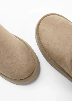 bonprix bonprix Botas con plataforma Caqui claro Clearance