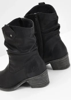 bonprix Rieker Botas cowboy cómodas y forradas de Rieker Negro