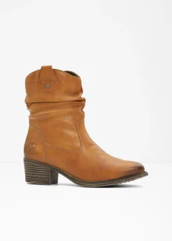 bonprix Rieker Botas cowboy cómodas y forradas de Rieker Coñac Sale