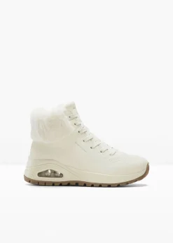 bonprix Skechers Botas de cordones Skechers con espuma viscoelástica Arena claro Sale