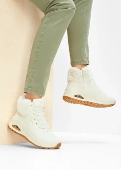 bonprix Skechers Botas de cordones Skechers con espuma viscoelástica Arena claro Sale