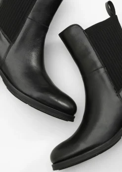 bonprix bonprix Botas de cuero Negro